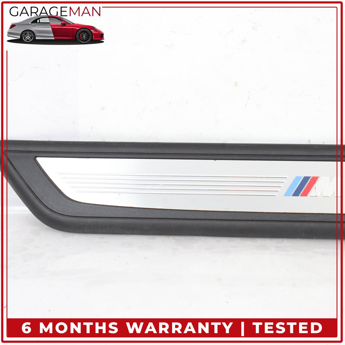 2009-2015 BMW 740i M-Sport Front and Rear Door Lower Step Sill Panel Set OEM