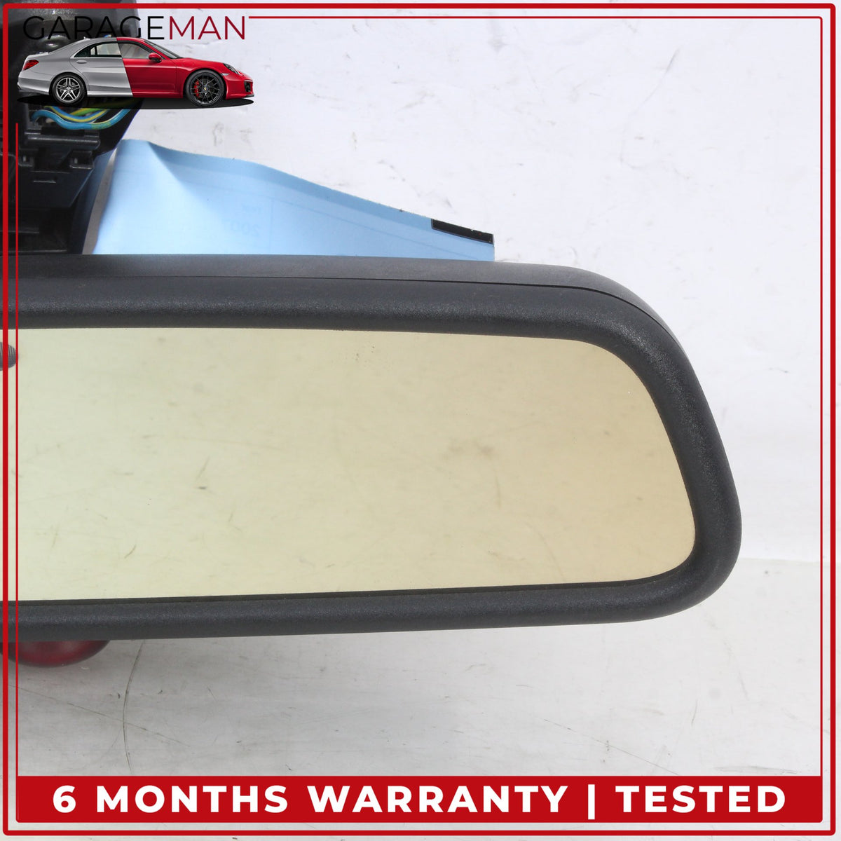 2004-2010 BMW 650i E64 Top Upper Rear View Mirror 6934475