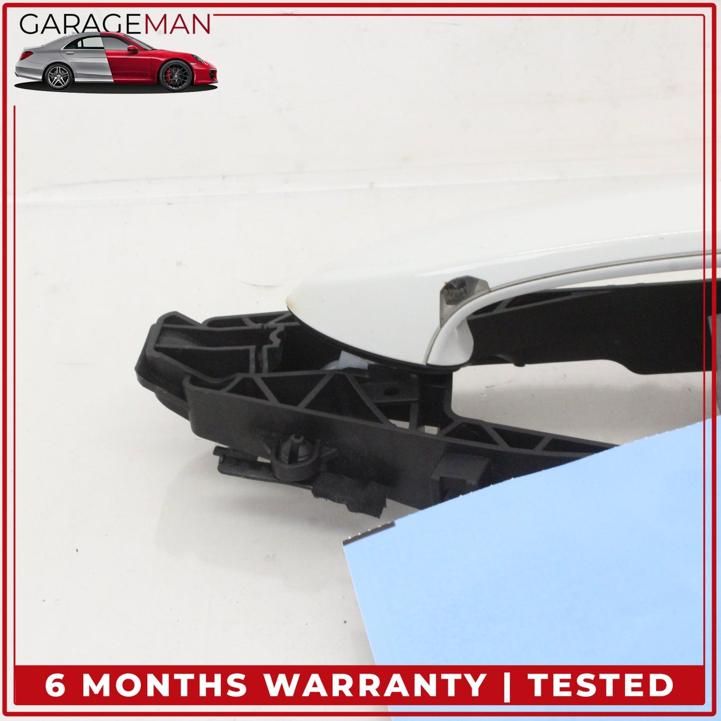 2019-2025 BMW M340i G20 Rear Left Driver Side Exterior Door Handle White OEM