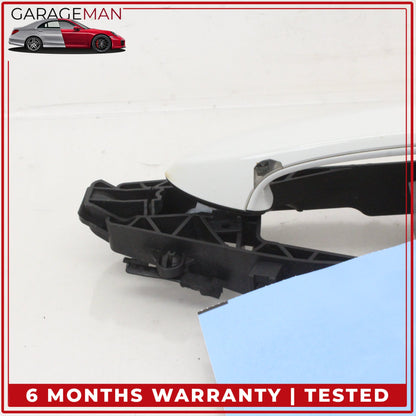 2019-2025 BMW M340i G20 Rear Left Driver Side Exterior Door Handle White OEM
