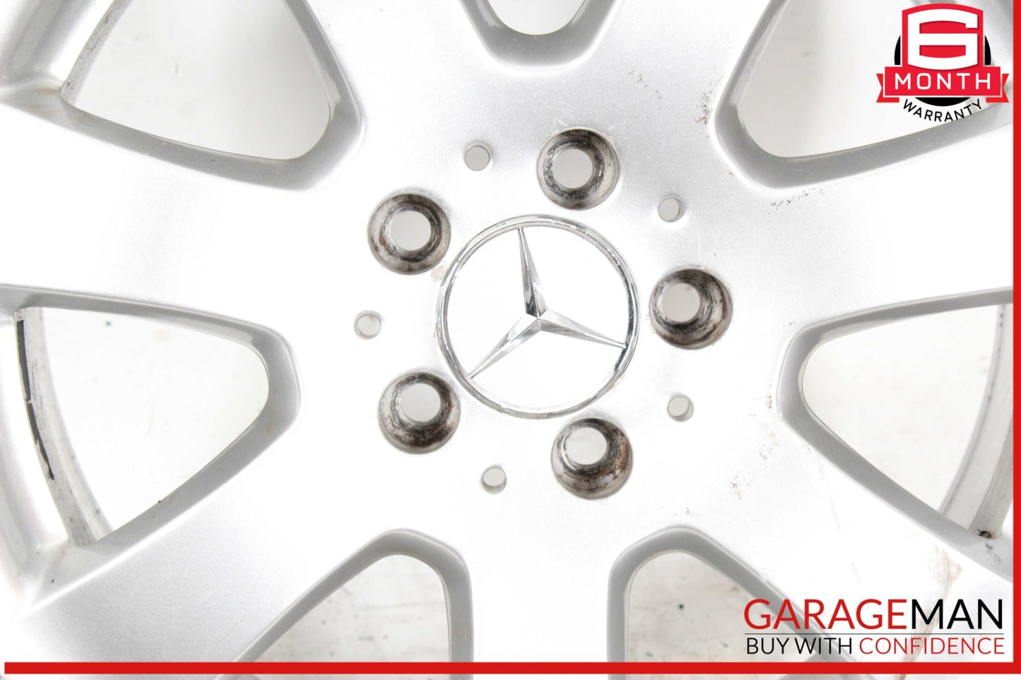 Mercedes W251 R350 ML500 GL450 7.5 X 17" R17 Wheel Rim Silver 2514011002 OEM
