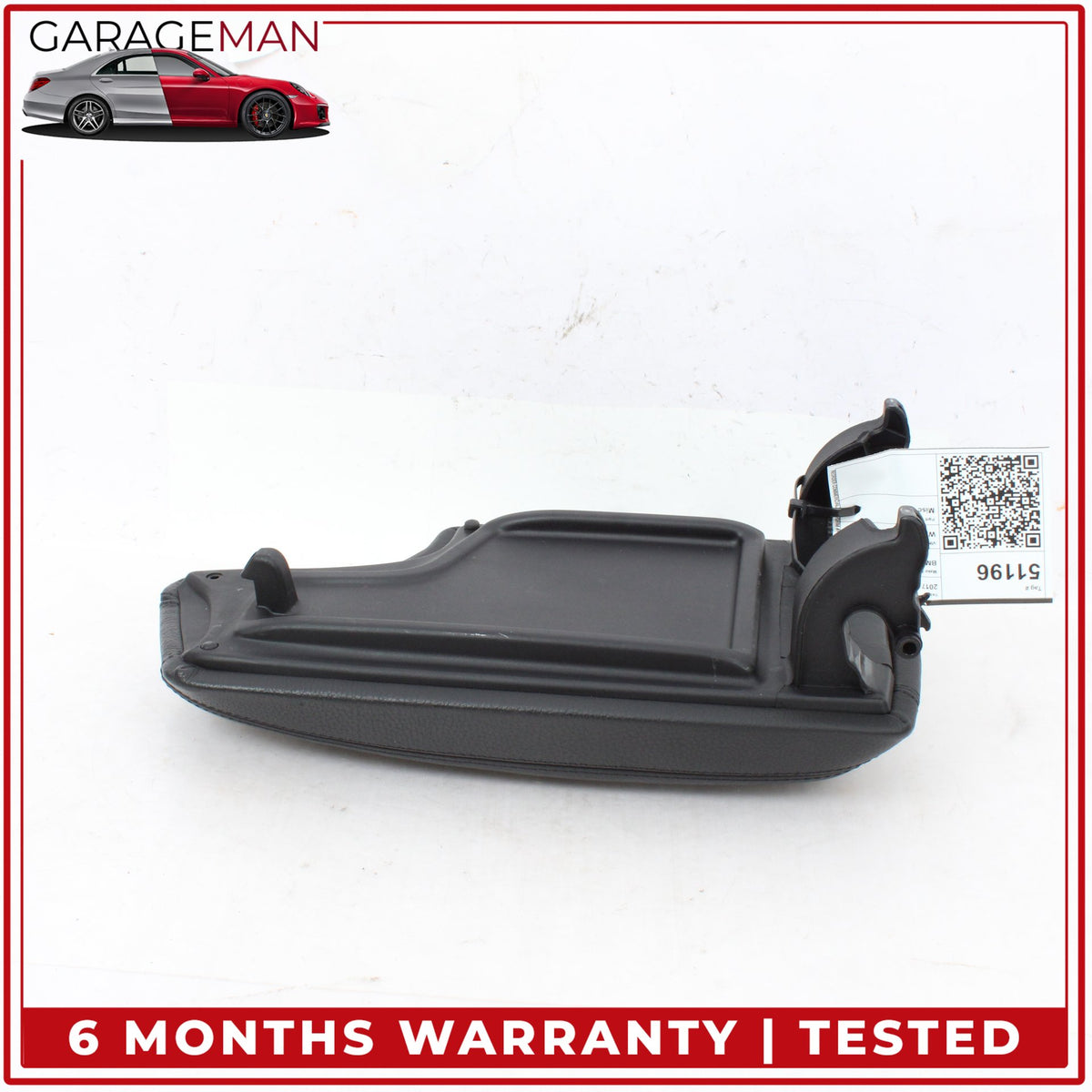 2012-2020 BMW 430i Gran Coupe Front Center Armrest Lid Cover Black 9285151 OEM