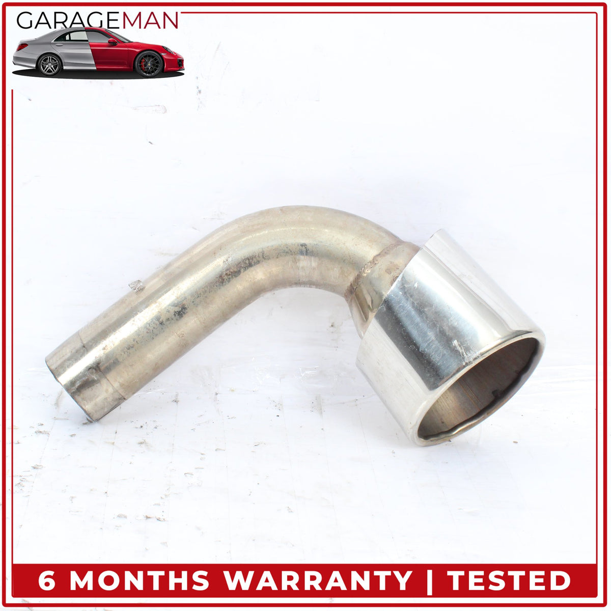 1999-2001 Porsche 911 Carrera Rear Exhaust Muffler Oval Tail Pipe Tip Pair OEM