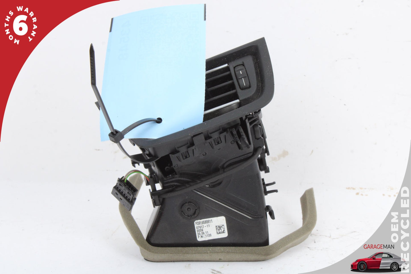 2011-2013 BMW F10 550i 528i 535i Front Left Dash AC A/C Air Vent 9166883 OEM