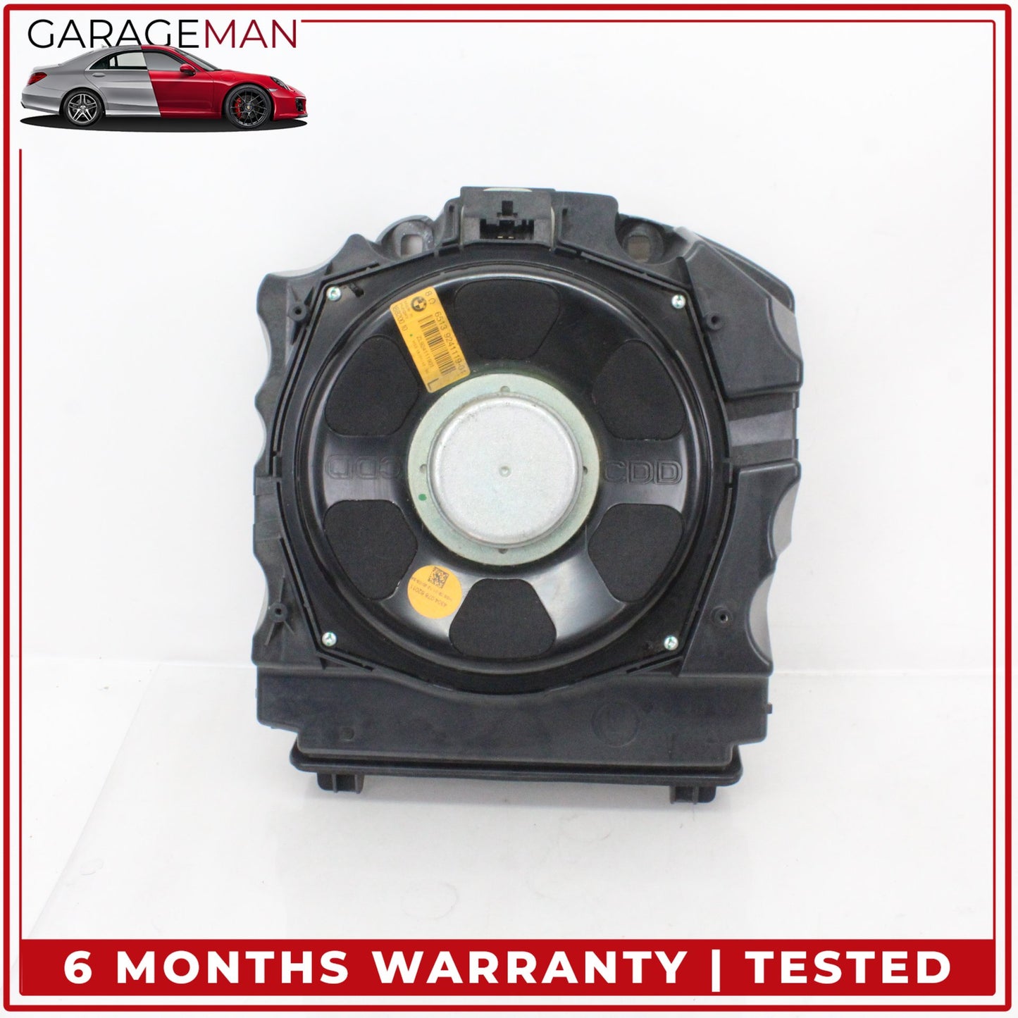 2010-2017 BMW 550i F07 Front Left and Right Side Audio Sound Subwoofer Set OEM