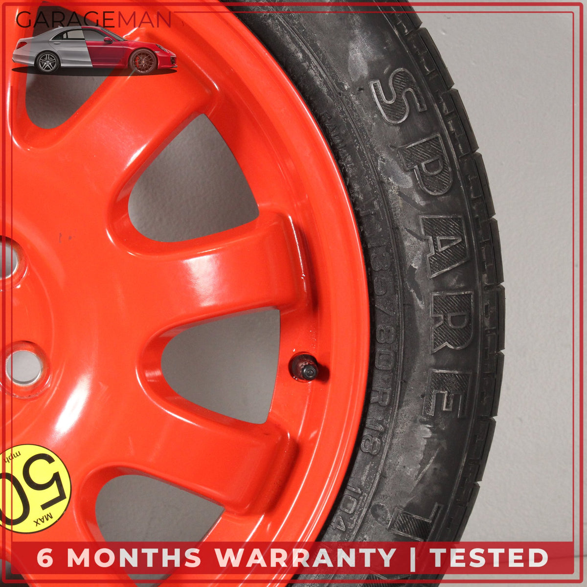 2004-2021 Jaguar XF X250 Emergency Spare Tire Wheel Donut Rim 2R831007RA OEM