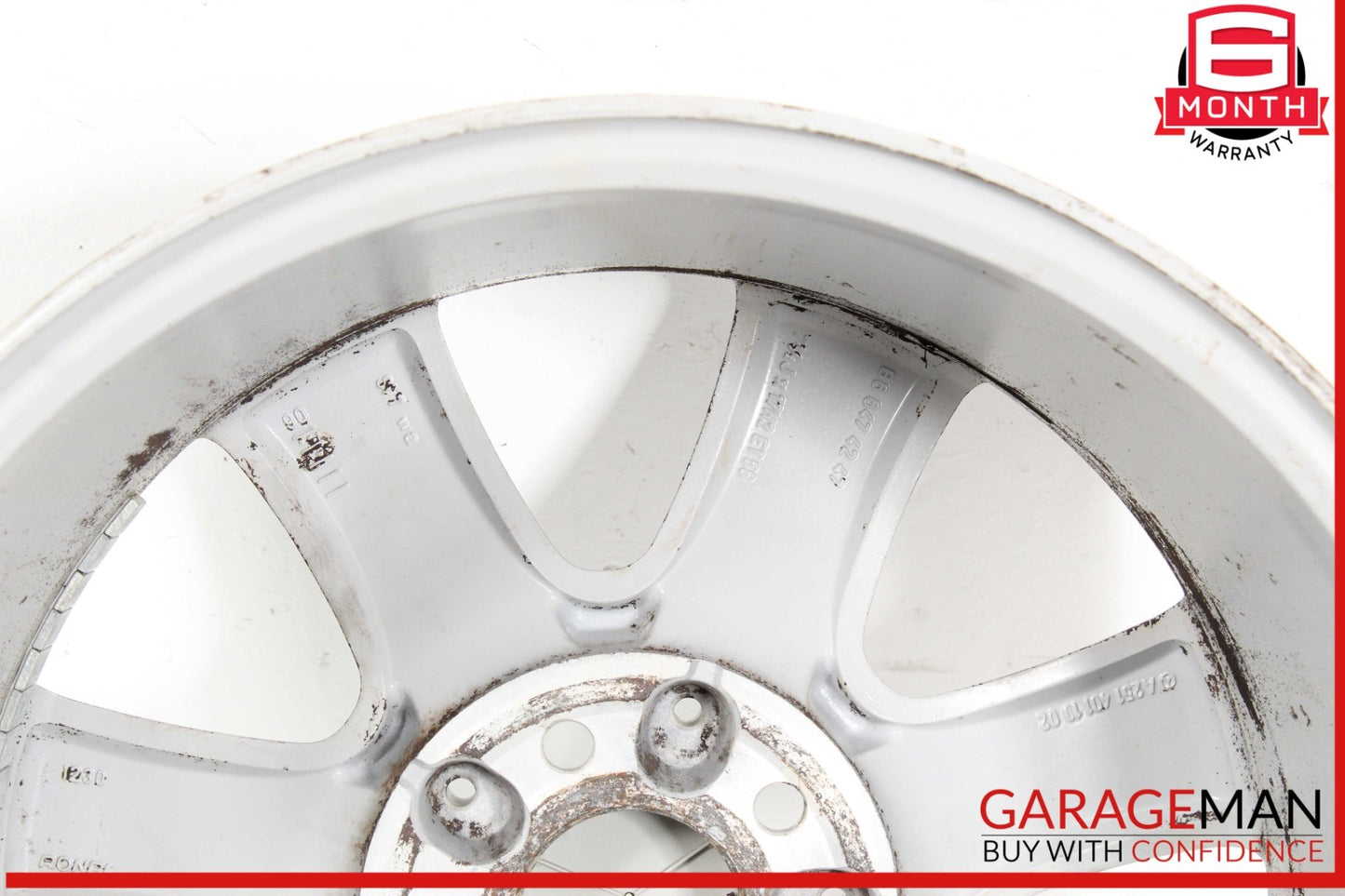 Mercedes W251 R350 ML500 GL450 7.5 X 17" R17 Wheel Rim Silver 2514011002 OEM
