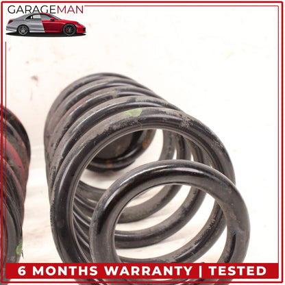 2012-2018 Audi A7 A6 Rear Left and Right Side Coil Spring Set 8K0511115 OEM