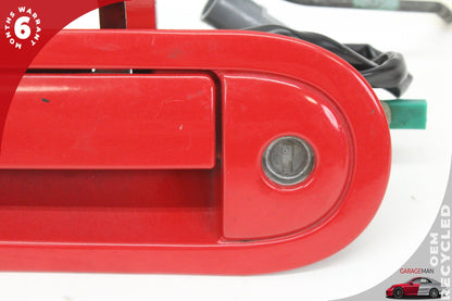 2002-2005 Ford Thunderbird Front Left Driver Side Exterior Door Handle Red OEM