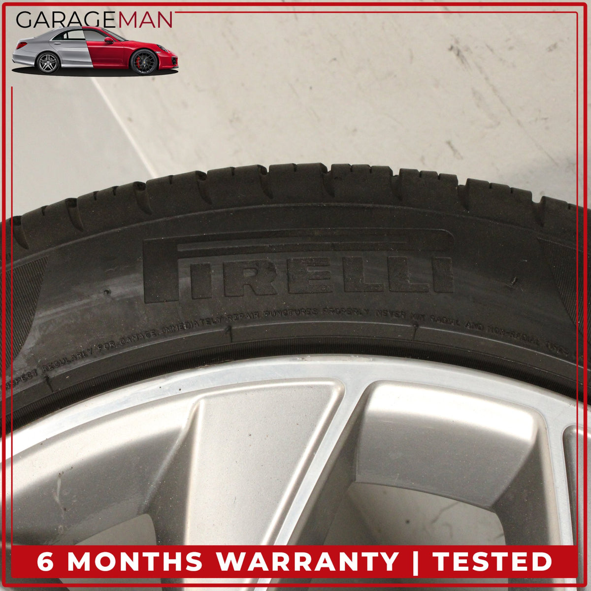 2011-2018 BMW X3 X4 F25 F26 Front or Rear Wheel Rim w/ Pirelli Tire 6862890 OEM