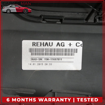 2014-2016 Mercedes W212 E400 E350 Sedan Rear Bumper Cover Black 2128853438 OEM