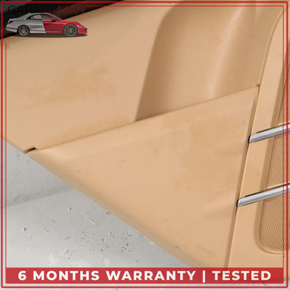2011-2018 Porsche Cayenne 958 Rear Left Side Door Trim Cover Panel Beige OEM