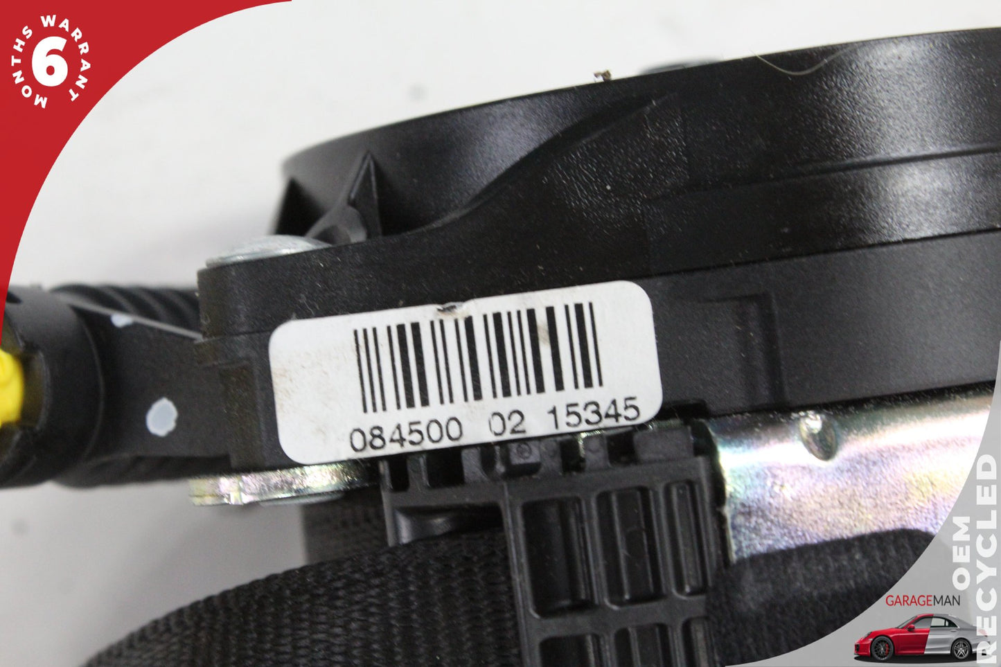 2016-2020 Jaguar XF X260 Front Right Side Seat Belt Black 630704500 OEM