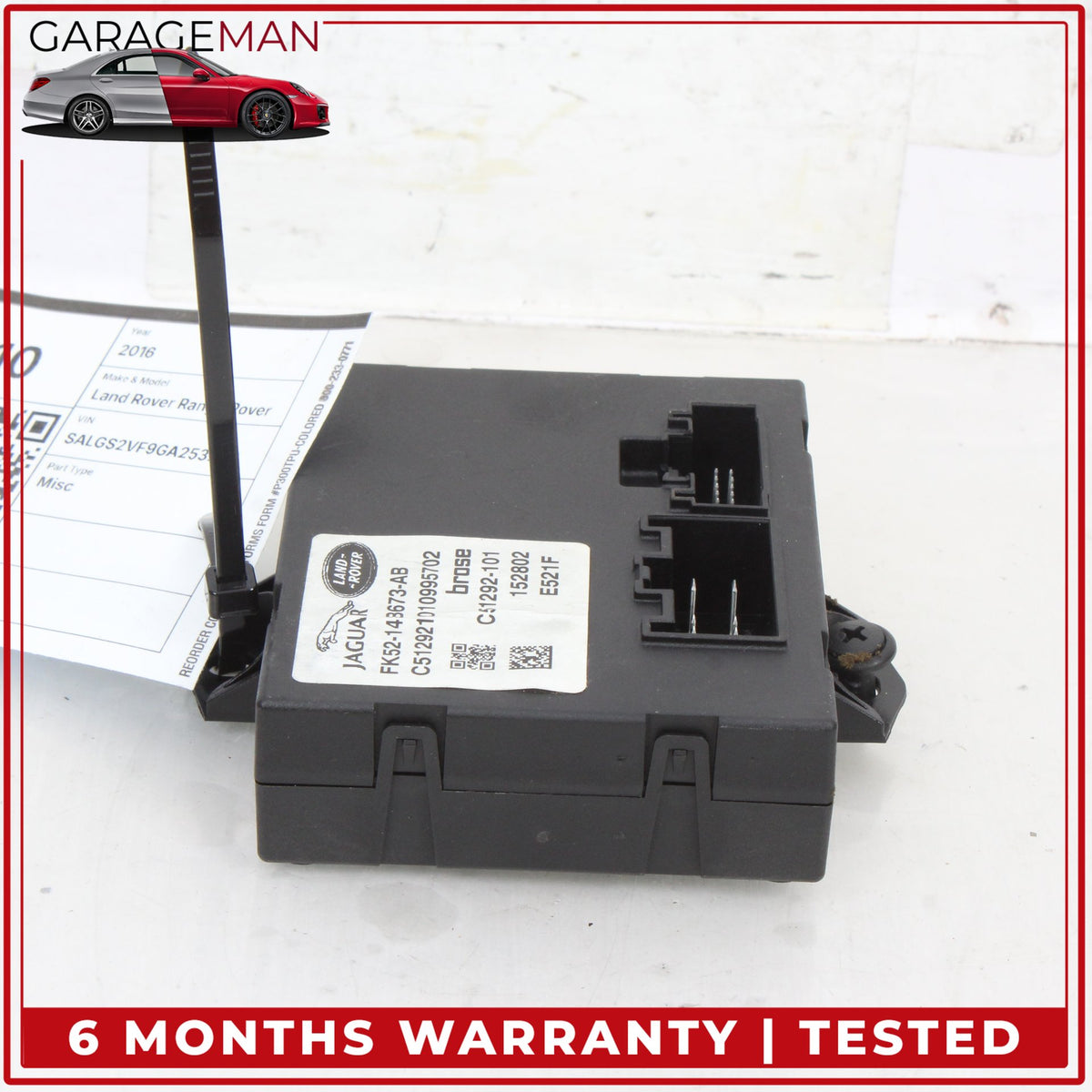 2014-2016 LR Range Rover L405 Trunk Lid Liftgate Tail Gate Control Module OEM