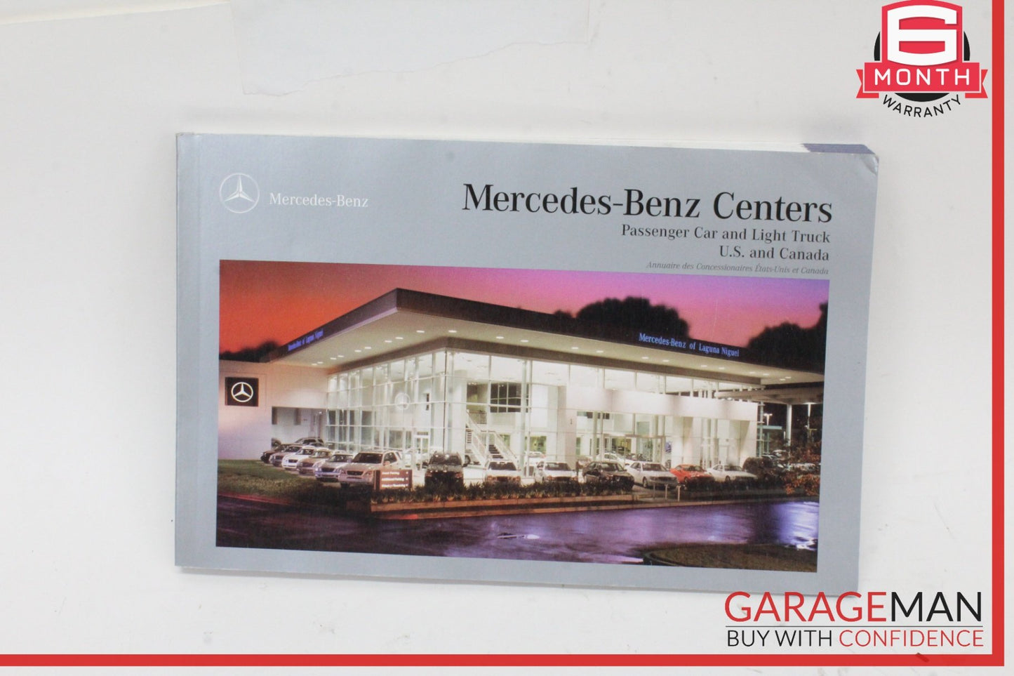 2002 Mercedes W163 ML320 Owner Owner's Manual Book Guide w/ Case OEM