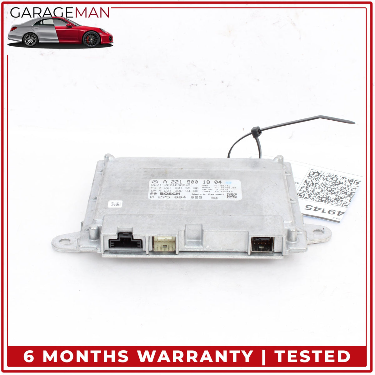 2010-2014 Mercedes W216 CL550 Night Vision Camera Control Module 2219001804 OEM