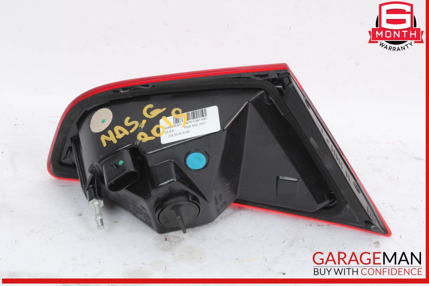 2017-2020 Maserati Ghibli Rear Right Inner Tail Light 670109149