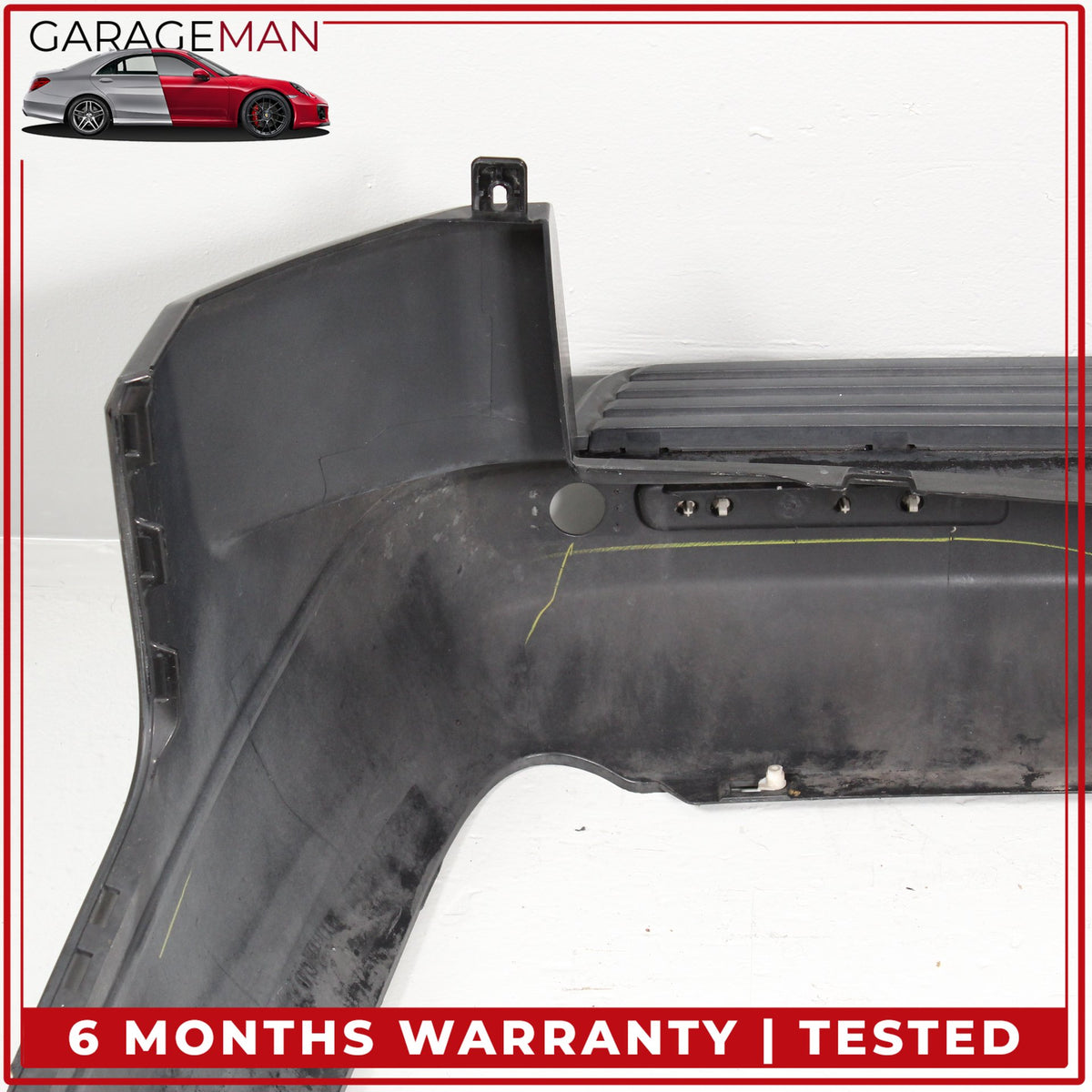 2010-2016 Land Rover LR4 L319 SUV Rear Bumper Cover Santorini Black Metallic OEM