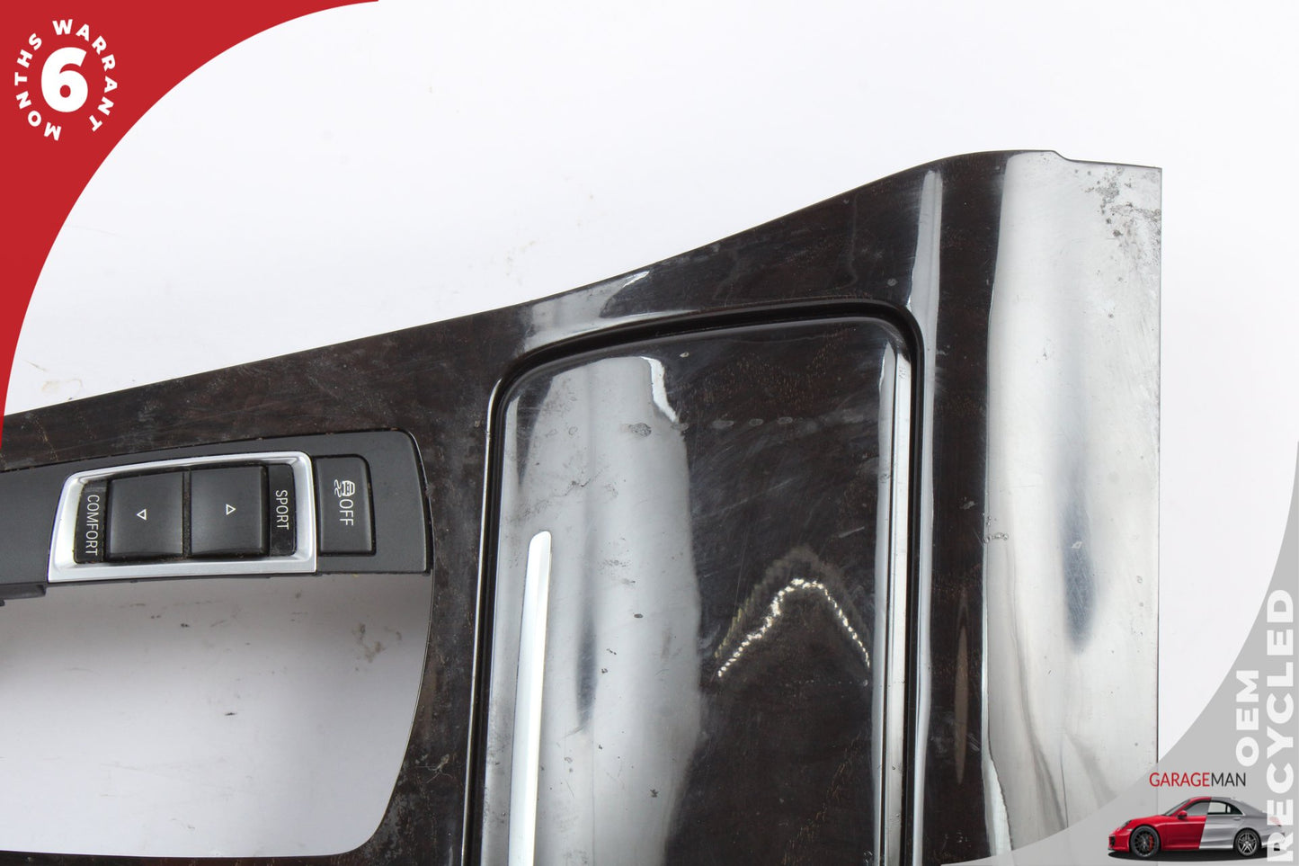 2011-2013 BMW 550i F10 Sedan Center Console Trim w/ iDrive Controler and Cup Holder 9206401