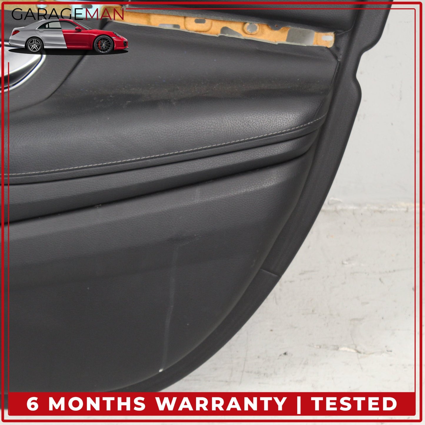 2014-2017 Mercedes W222 S550e Front Right Interior Door Trim Panel Black OEM