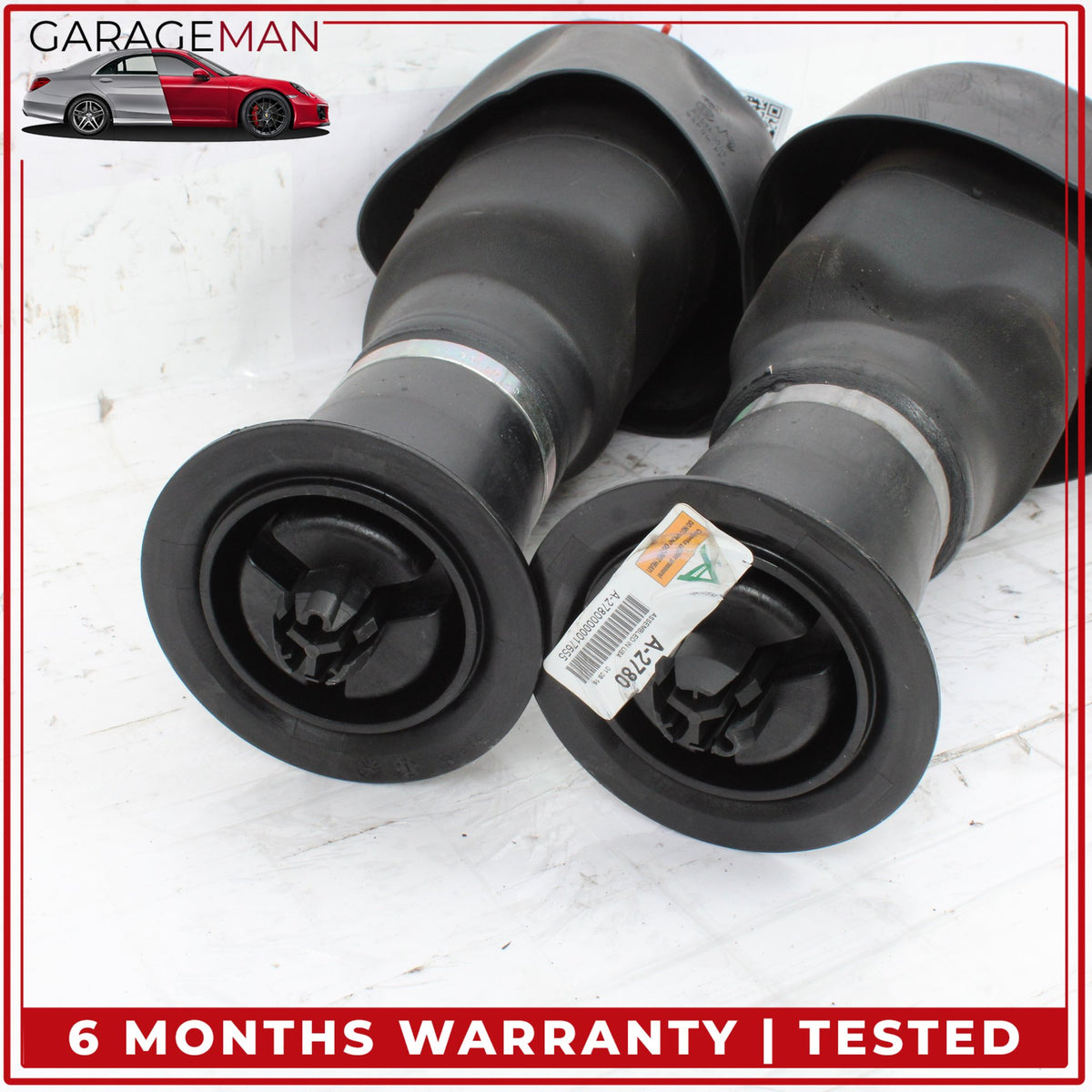 2010-2017 BMW 550i F07 Rear Left and Right Air Suspension Bag Shock A2780 Arnott