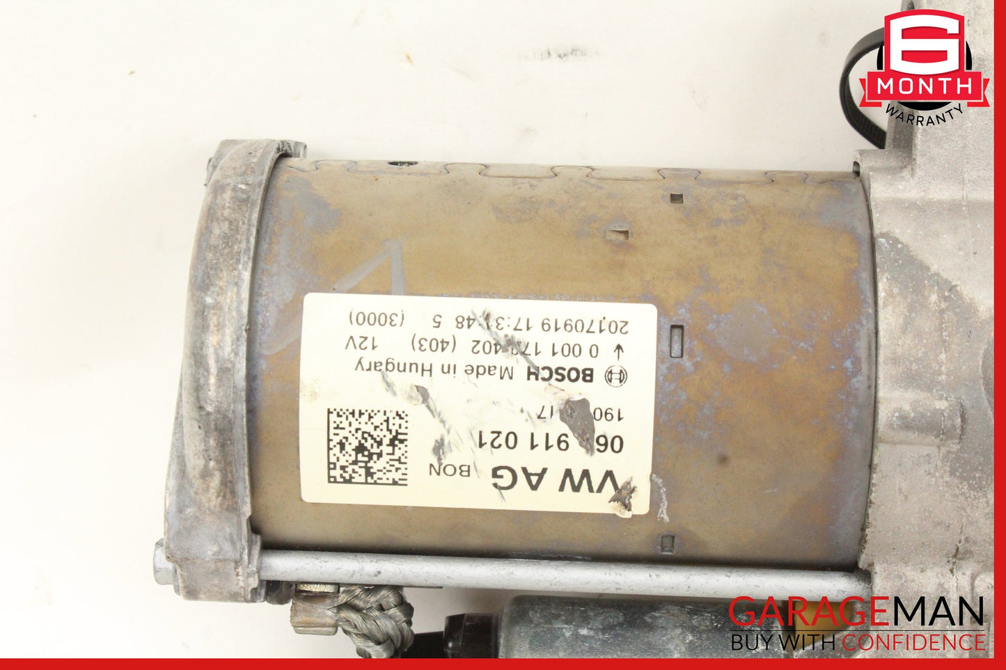 2017-2020 Audi A4 A5 2.0L Engine Motor Starter Bosch 06L9110212 OEM