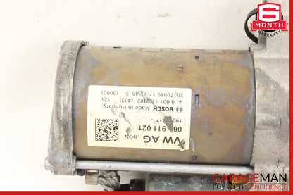 2017-2020 Audi A4 A5 2.0L Engine Motor Starter Bosch 06L9110212 OEM