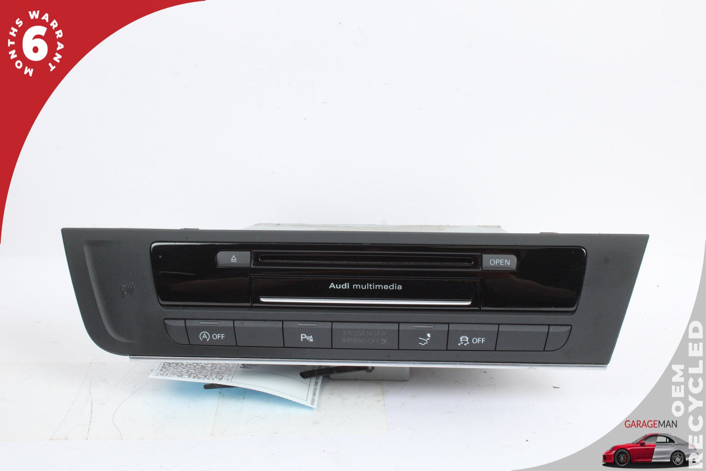 2012-2018 Audi A7 Front Dash Dashboard Audio Radio CD Receiver 4G0035746E OEM