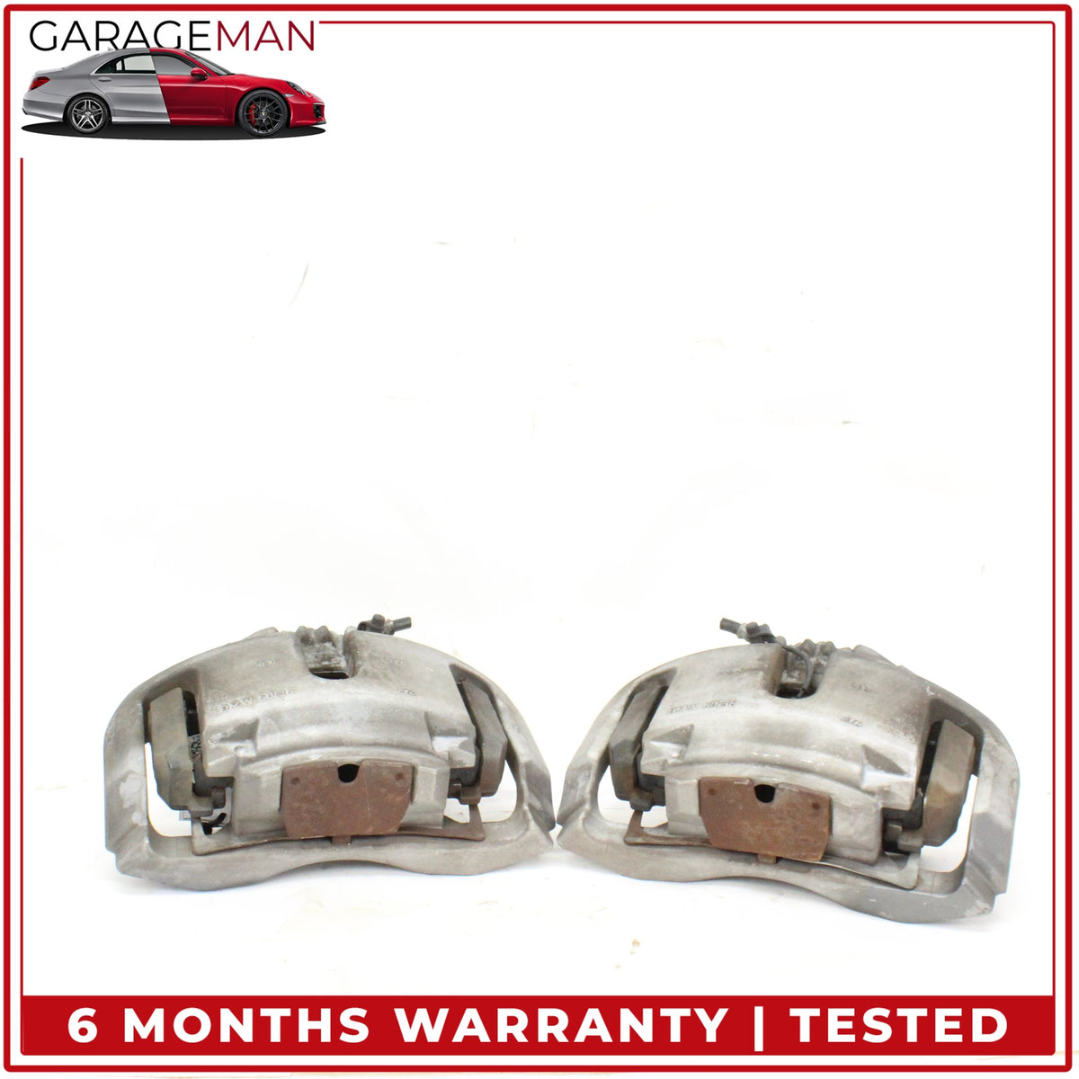 2009-2017 BMW 550i F07 Front Left and Right Side Brake Caliper Set 36786817 OEM