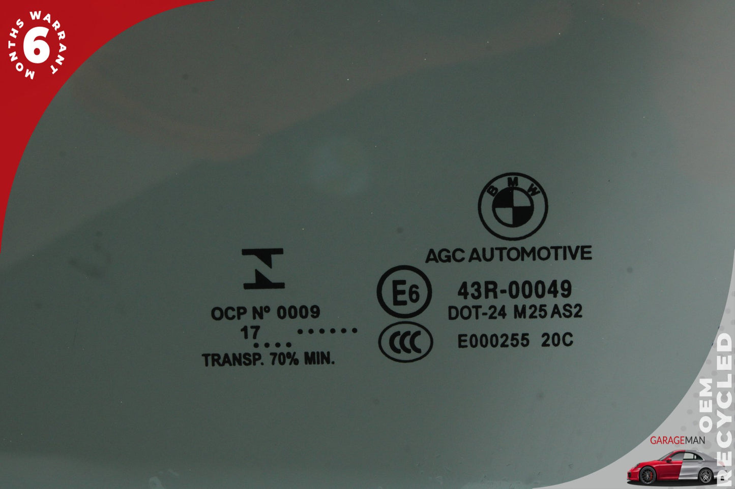 15-20 BMW 430i F36 Sedan Front Left Driver Side Door Window Glass 51337309733