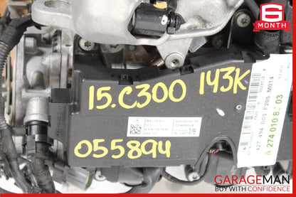 15-20 Mercedes W205 C300 SLC300 M274 2.0 L4 Engine Motor Block Assembly 143K