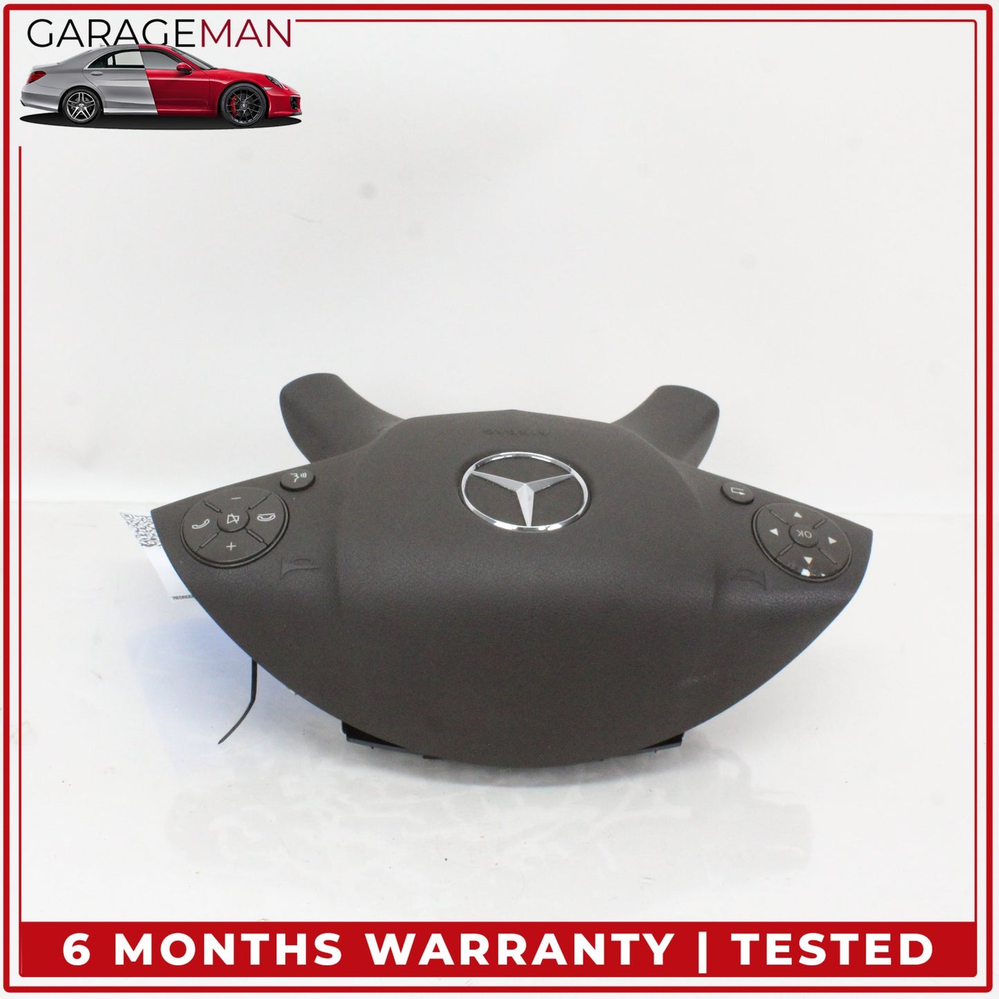2008-2011 Mercedes W204 C300 Front Left Steering Wheel Airbag 0008605602 OEM