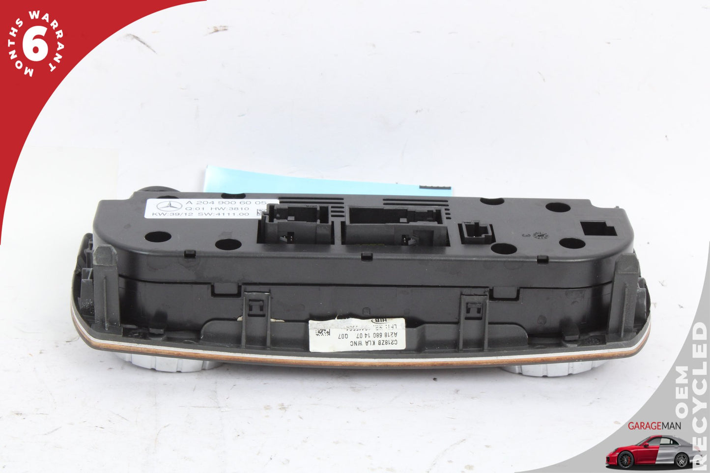 12-18 Mercedes CLS550 W218 A/C Heater Climate Control 2049006005 OEM