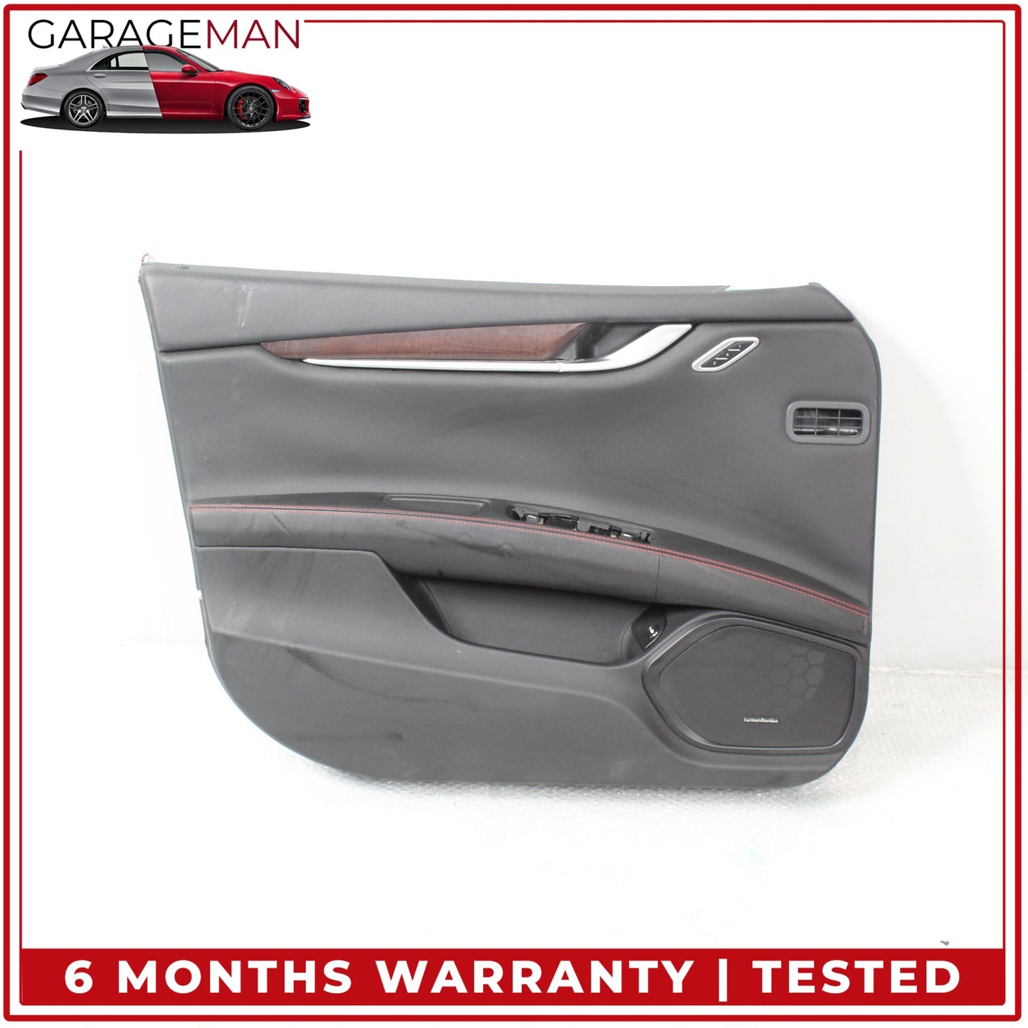2014-2017 Maserati Quattroporte M156 Front Left Interior Door Trim Panel OEM