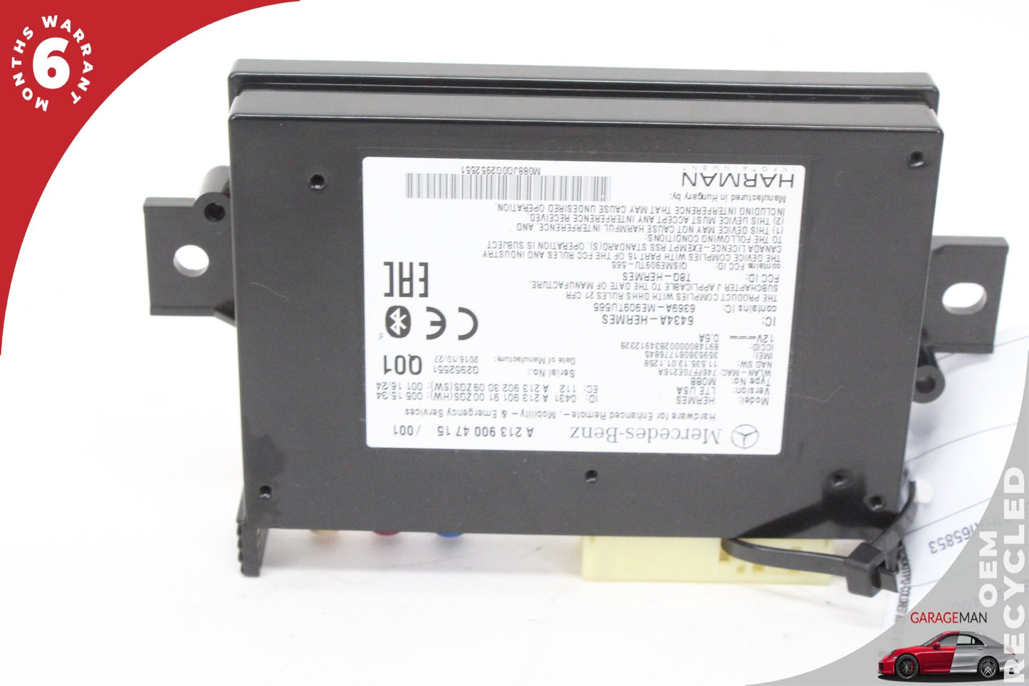 2017-2019 Mercedes-Benz E400 W213 Wagon Communication Control Module 2139004715