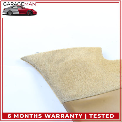 1999-2004 Porsche 911 996 Rear Left Quarter Trim Panel Beige 99655507106 OEM