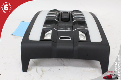 2010-2018 Porsche Cayenne 958 Panamera 970 Overhead Dome Light Lamp Black OEM