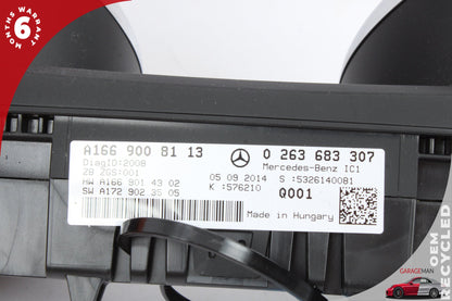 2013-2016 Mercedes X166 GL550 Speedometer Instrument Cluster 1669008113 OEM