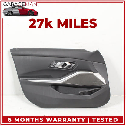 2019-2025 BMW M340i G20 Front Left Driver Side Interior Door Trim Panel OEM