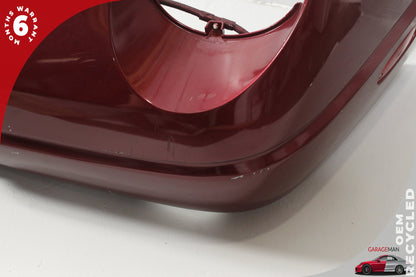 02-05 Ford Thunderbird Convertible Rear Bumper Cover Red 1W6Z17K835BAA