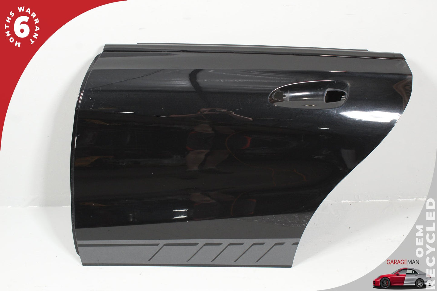 2014-2019 Mercedes W117 CLA45 AMG Rear Left Side Door Shell Panel Black OEM