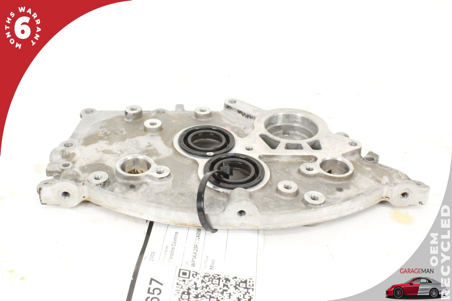 2008-2018 Porsche Cayenne 957 Cylinder Head Timing Chain Cover 03H109147G OEM