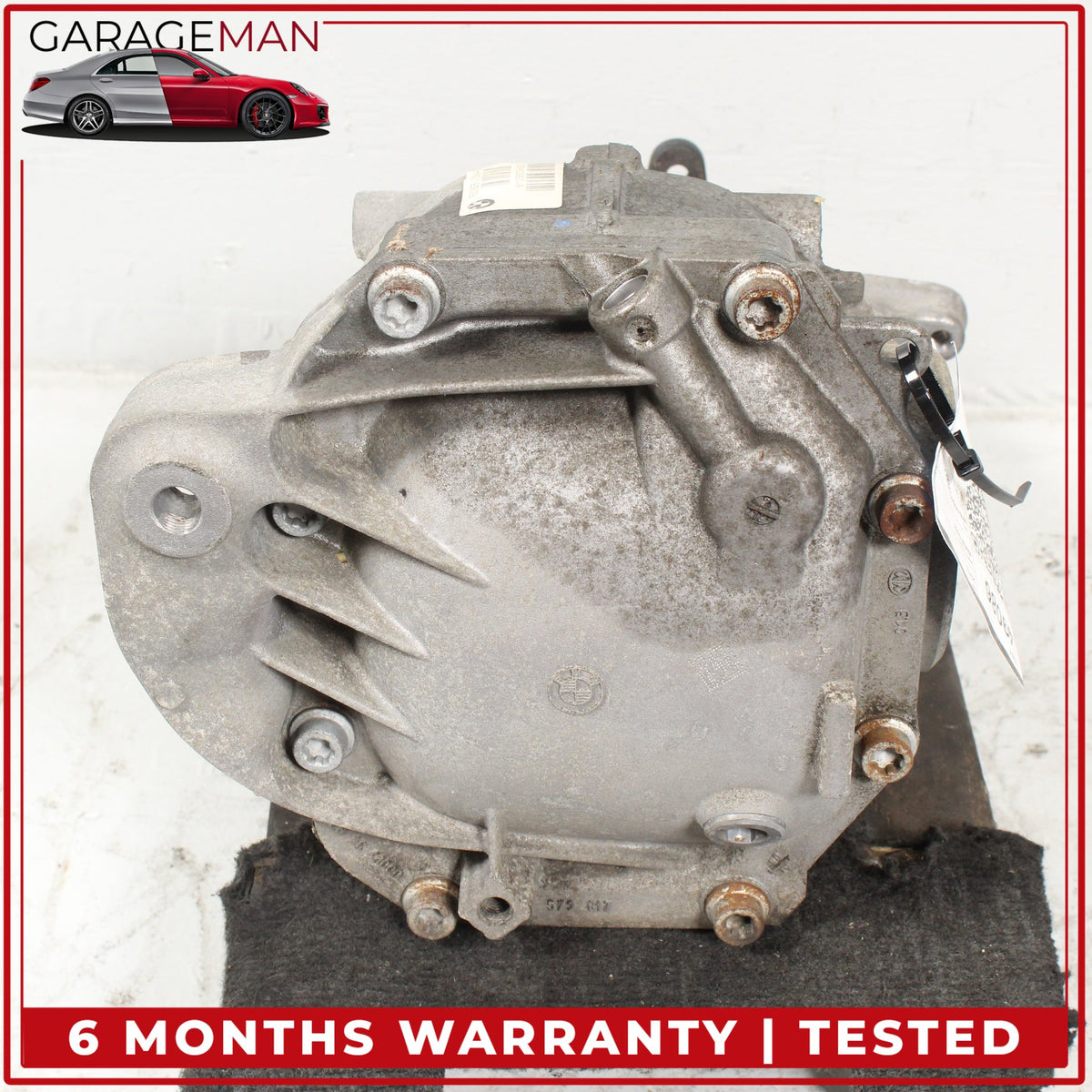 2013-2019 BMW 650i F06 AWD 4.4L Rear Differential Carrier 7630828 OEM