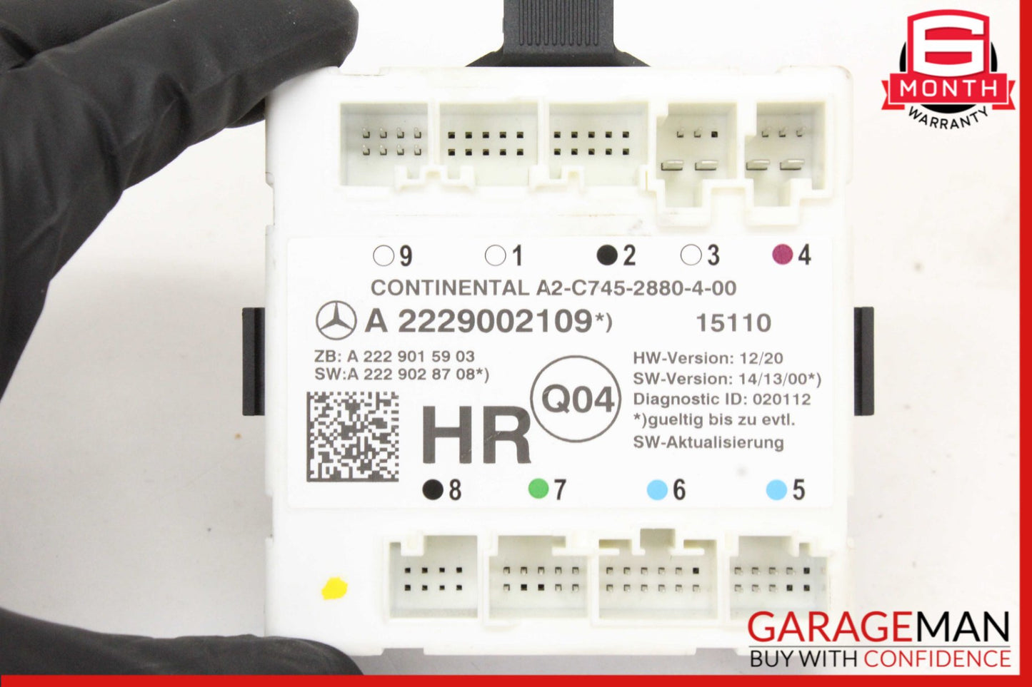 15-23 Mercedes W205 C300 Rear Right Side Door Control Module Unit OEM