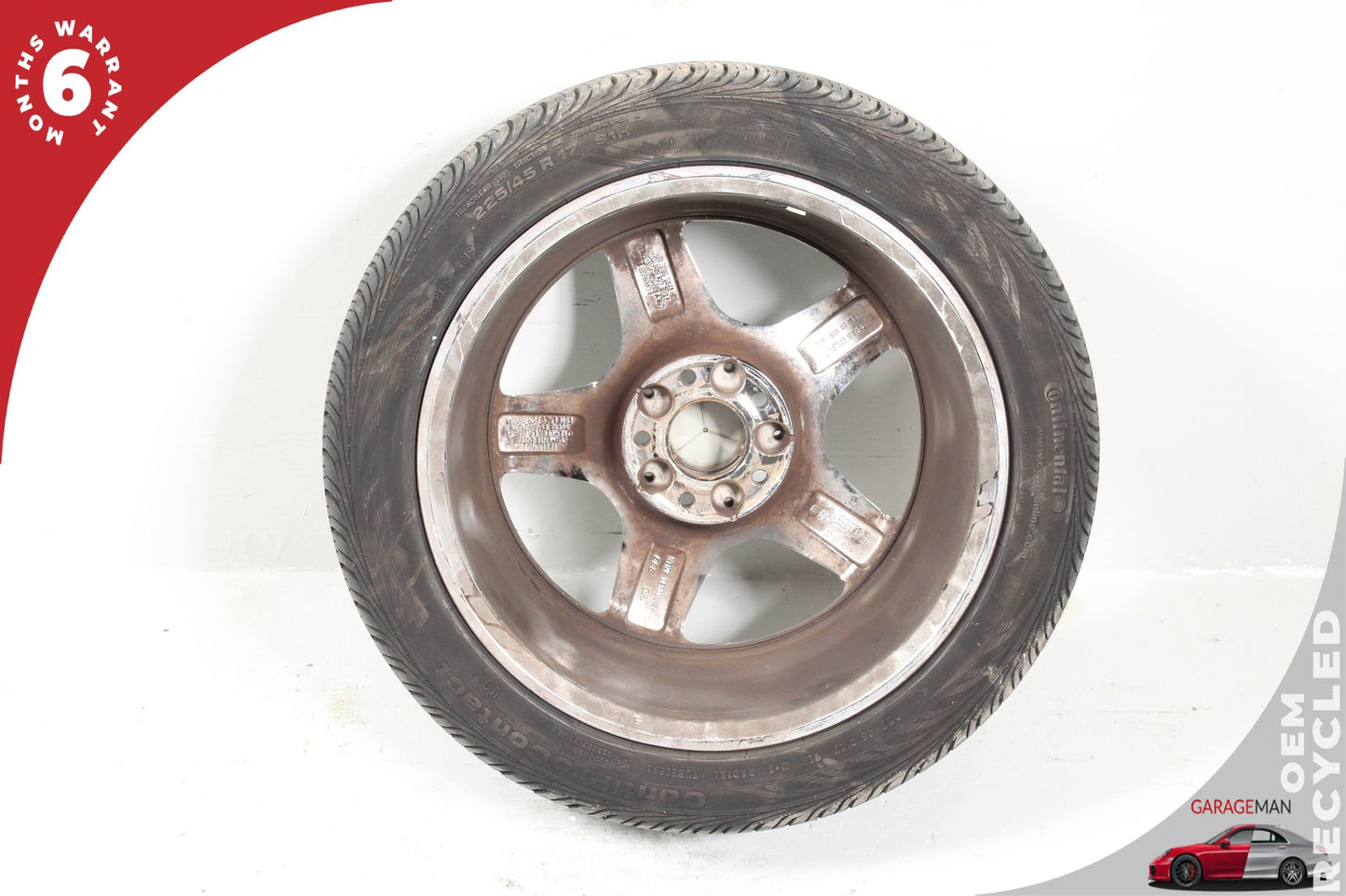 2002-2005 Mercedes-Benz C230 W203 Wheel Rim w/ Tire 2034001302