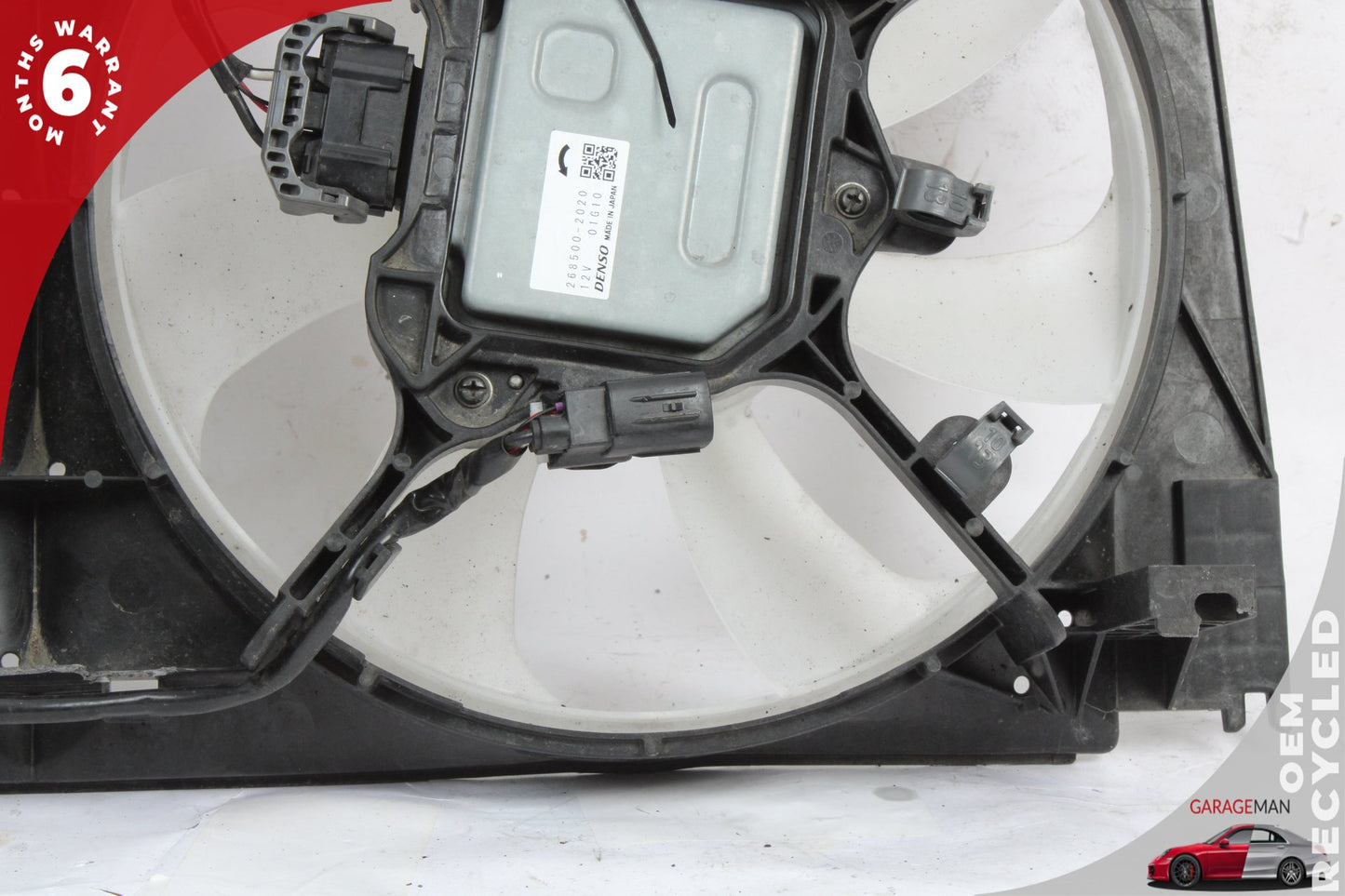2022-2025 Subaru BRZ Toyota GR86 Radiator Cooling Fan Motor Assembly 45120CC000