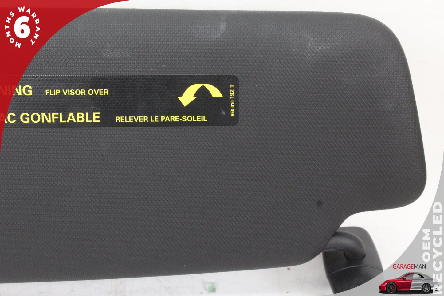 2009-2017 Audi A5 A4 S4 S5 Front Right Passenger Side Sun Visor 8U0857552D OEM
