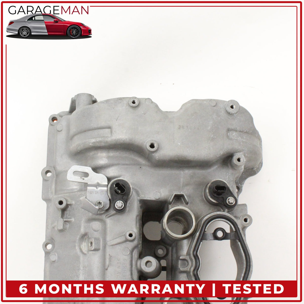 2013-2019 BMW 650i F06 Sedan Engine Left Side Cylinder Head Valve Cover 7636612 OEM