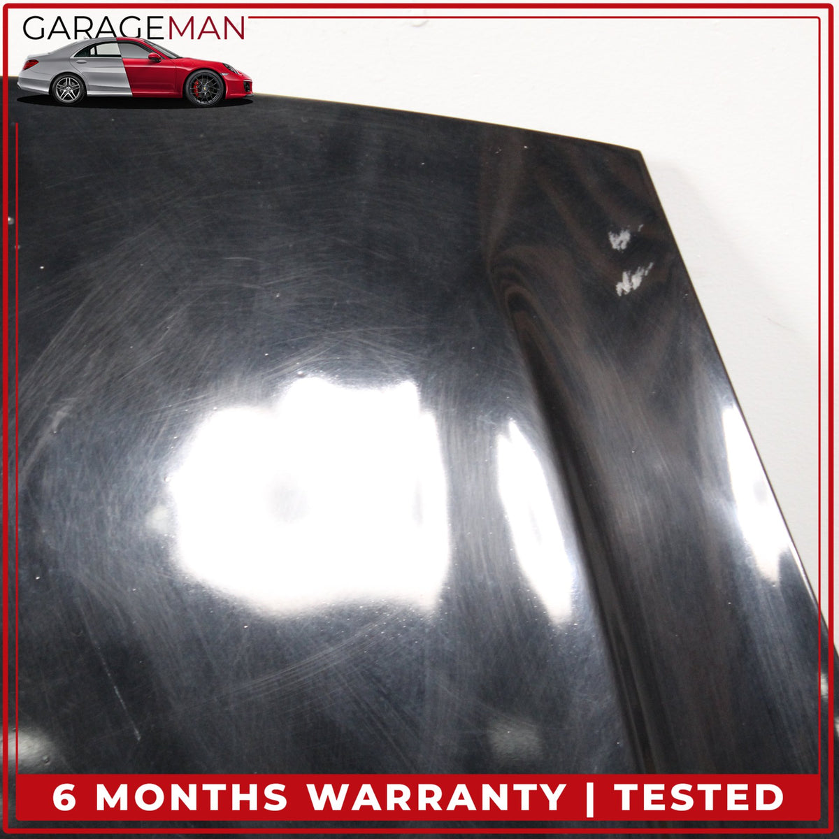 2003-2010 Porsche Cayenne 955 Turbo Front Hood Bonnet Panel Black OEM