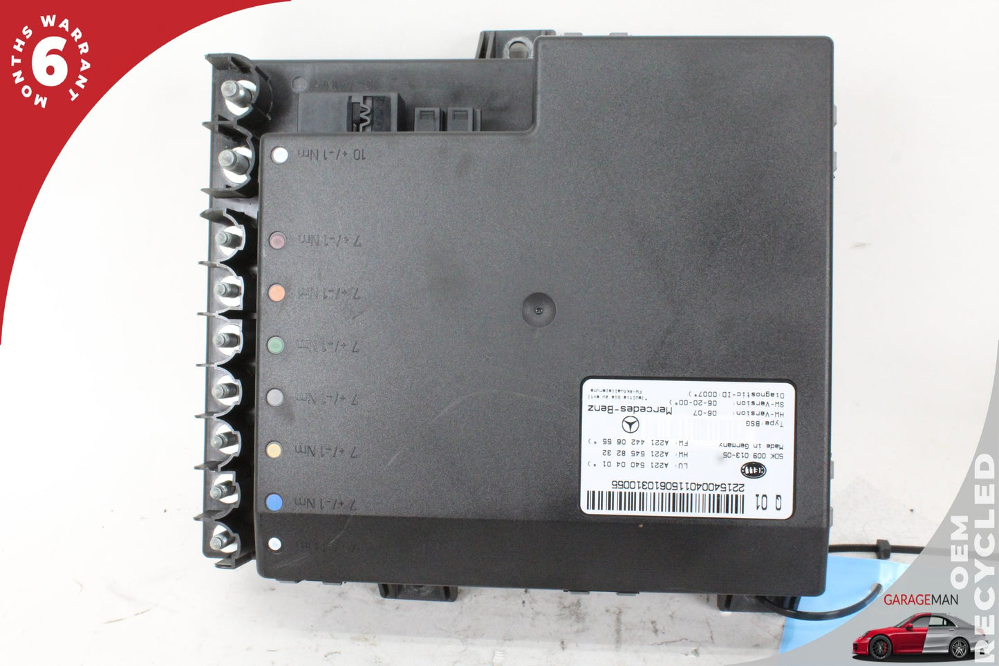 2007-2014 Mercedes W221 S550 Electric Power Supply Control Module 2215400401 OEM